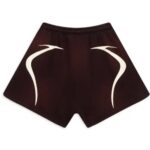 Brown Hellstar Warm-Up Shorts