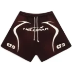 Brown Hellstar Warm-Up Shorts