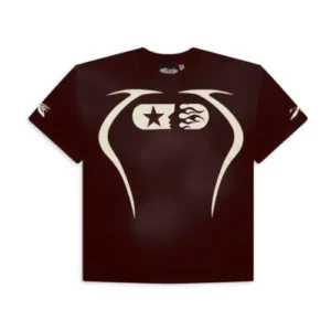 Brown Hellstar Warm-Up T-shirt