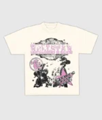 Hellstar Amercian Rodeo Show T Shirt Cream