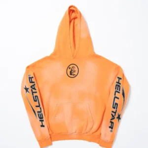 Hellstar Fire Orange Hellstar Hoodie