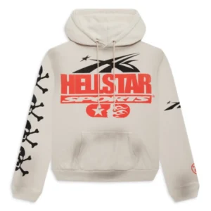 Hellstar If You Dont Like Us Beat Us Hoodie Grey