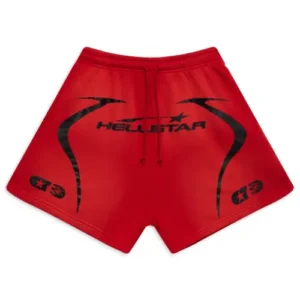 Red Hellstar Warm-Up Shorts