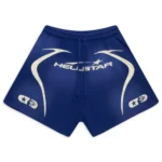 Royal Blue Hellstar Warm-Up Shorts