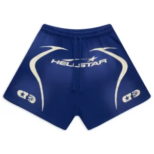 Royal Blue Hellstar Warm-Up Shorts