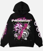 A Graphic Print Hellstar Hoodie