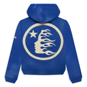 Hellstar No Guts No Glory! Hoodie Blue